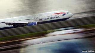 BA flight