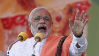 Narendra Modi is main opposition party BJP's candidate for PM in next year's general elections
