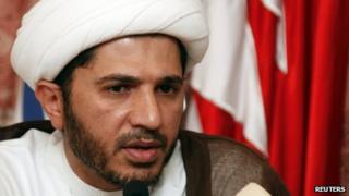 Sheikh Ali Salman, opposition party leader of al-Wefaq