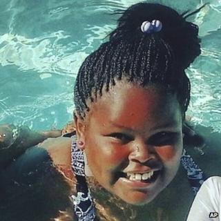 Undated photo of Jahi McMath