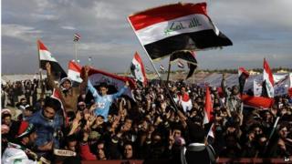 Protesters at Sunni camp in Ramadi (09/01/13)