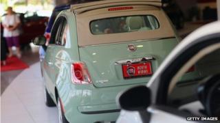 A Fiat 500