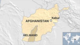 Afghan map