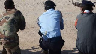 A firing squad in Somalia (17 August 2013)