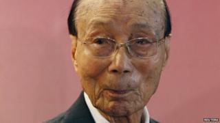 Гонконгский магнат Run Run Shaw, в файле образа от 28 сентября 2010 года