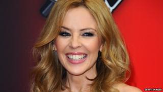 The Voice coach Kylie Minogue