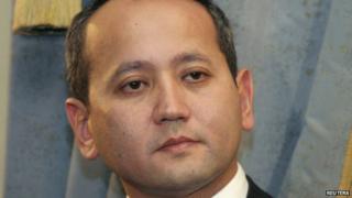 Dissident Kazakh oligarch Mukhtar Ablyazov is seen in Almaty in this November 27, 2006 file photo