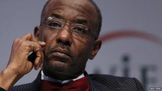 Lamido Sanusi, Nigeria's Central Bank governor, in October 2013