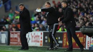 Sam Allardyce ac Ole Gunnar Solskjær