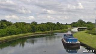 The Gloucester Sharpness Canal near Purton