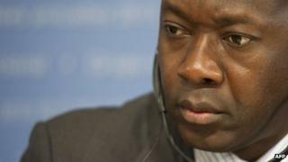Liberia's finance minister Amara Konneh