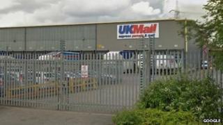UK Mail depot