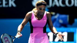 Serena Williams at the Australian Open