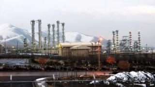 Иранский завод тяжелой воды в Араке, 15 января 2011 года