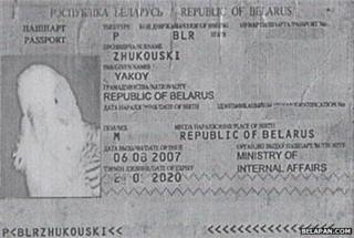 A doctored identity paper for the parrot