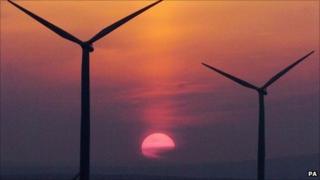 A wind farm