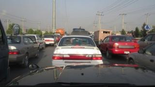 Kabul traffic