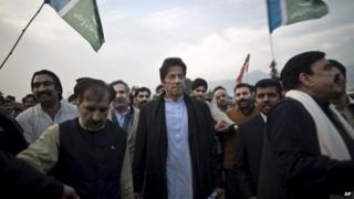 Imran Khan (C), Dec 2013