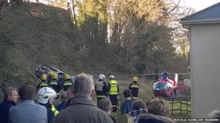 Dawlish accident, 2 February