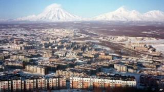 View of Kamchatka's main city - file pic