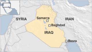 Map of Iraq