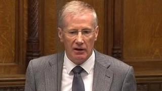 Gregory Campbell said BBC NI had been asked for the number and breakdown of complaints about programmes