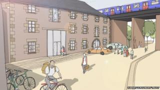 Harvey's Foundry Trust - artist impression