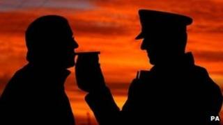 Generic drink driving test