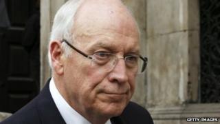 Former Vice-president Dick Cheney in London on 17 April, 2013.