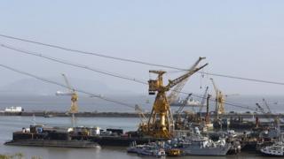 Most of India's navy submarines were built in Russia