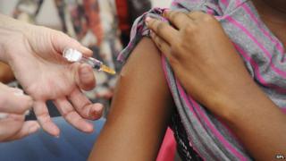 Measles jab