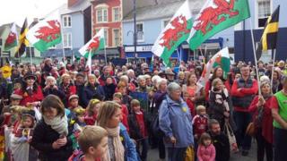 Pared Aberystwyth