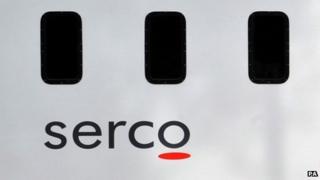 Serco prison van