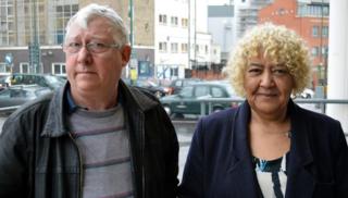 Laurence Hoggart and Marlene Starling