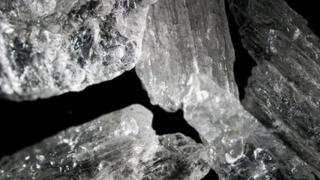Crystal meth crystals