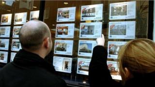 Estate agent window