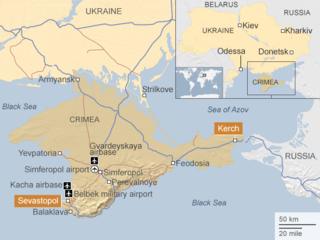 Ukrainian forces withdraw from Crimea - BBC News