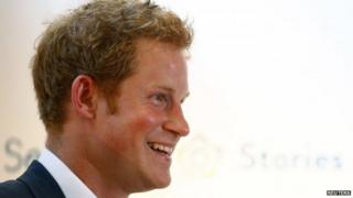 File photo of Prince Harry