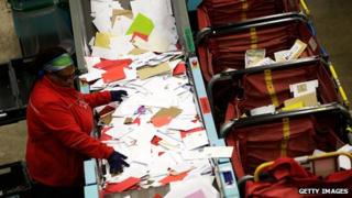 Royal Mail sorting office