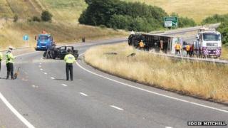 A27 crash