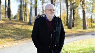 This picture taken on 21 October 2013 shows the Sture Bergwall, long considered Scandinavia's most notorious serial killer