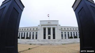 Exterior of US federal reserve