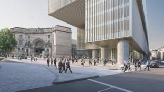 Artist impression of Elizabeth House