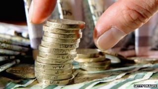 Sterling coins and notes