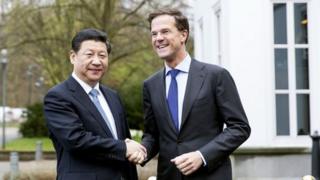President Xi met Dutch PM Mark Rutte ahead of the Nuclear Security Summit