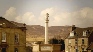 The Portree war memorial contains 104 names