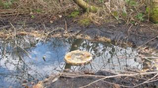 Former oil well