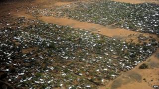 A general view of the Dadaab refugee camp