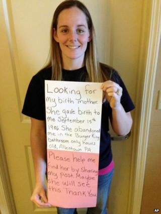 Katheryn Deprill as seen on Facebook on 2 March 2014