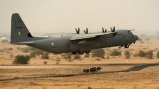 The Super Hercules is the Indian Air Force's most-advanced transporter plane.